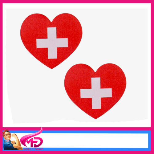 NIPPLE PASTIE HEARTS NURSE