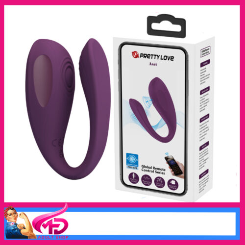 Pretty Love | Aari Optional Global App u Shape 10 Thumper 10 Vibration Purple
