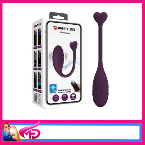 Pretty Love | Fisherman Purple 12 Speed Vibrating Egg Soft Global Optional App