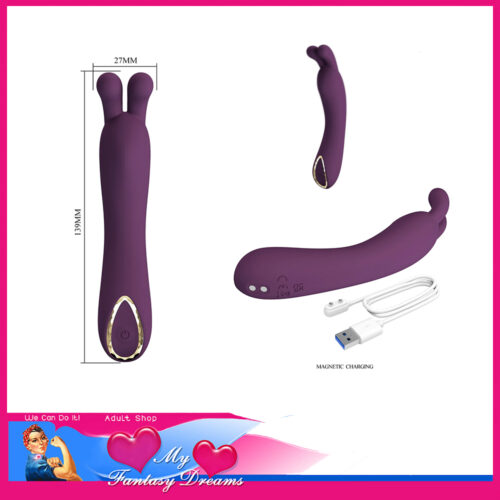 Pretty Love | DJ 12 Speeds 5.6" Rabbit Mega Extreme Vibrator