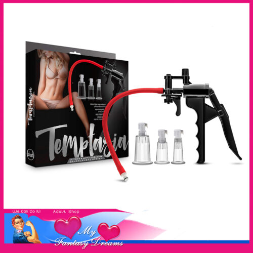 Temptasia | Clitoris Pump Nipple Pump Kit Sucking Detaches Pussy Pumps 4 Set Silicone Tubing