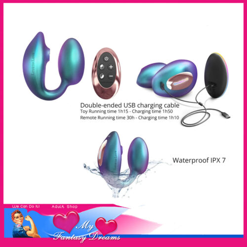 Love to Love | Wonderlover G Spot U Shape 3.9" Remote 5 Levels Usb 2 Motor