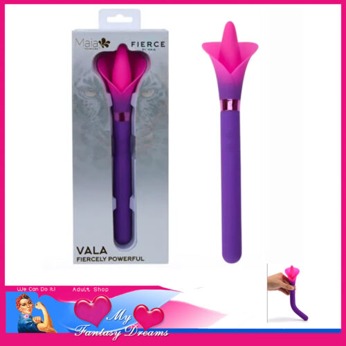 Maia | Vala Vibrator Flexi Massager 22.2cm Usb 10 Speeds Pinpoint Climax Waterproof