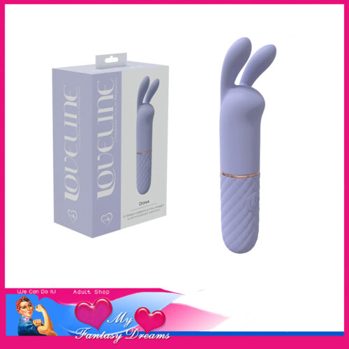 Loveline | Dona Vibrator Usb Rabbit Clitoris Sex Toy 10 Speeds 11cm Waterproof Purple