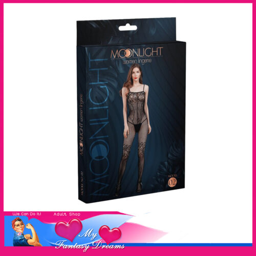 Moonlight | Body Stocking Stretchy Mesh 6-14 Au Nylon Elastane Black