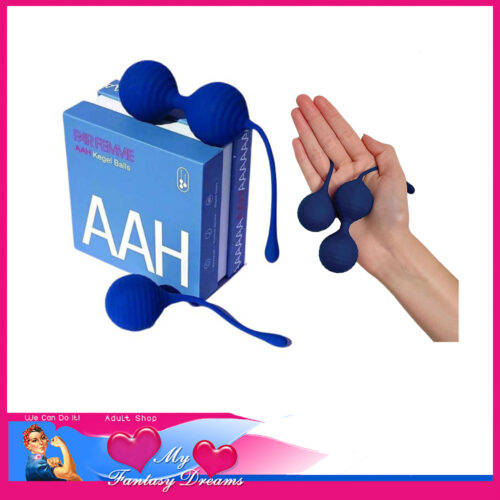 Par Femme | Ahh Kegel Balls Weighted Steel Wobbling 90g 45g Silicone Blue