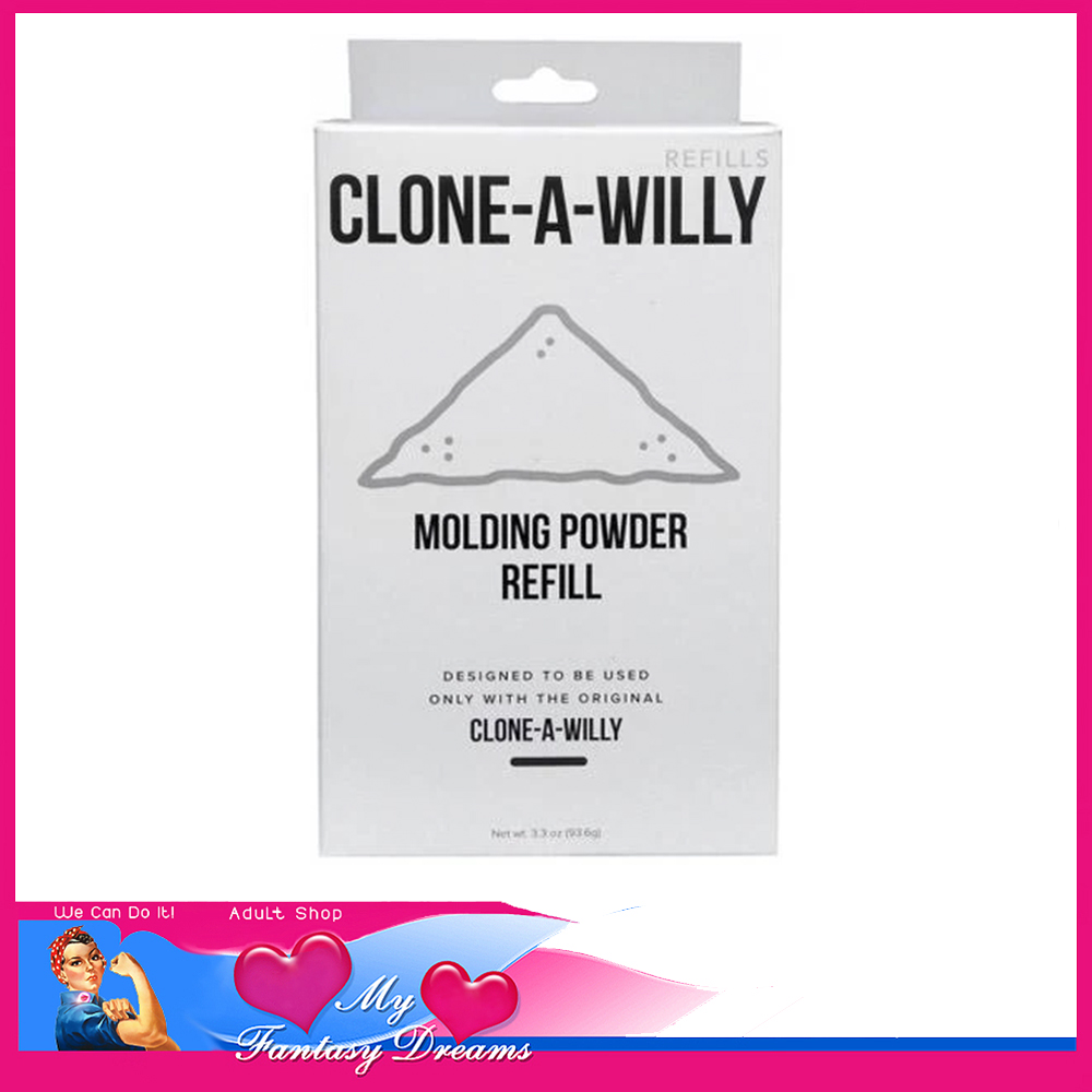 Clone A Willy | Molding Powder Refill White 85g Only For Original Clone A Willy's