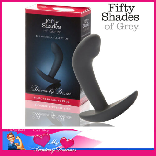 Fifty Shades Of Grey | Anal Plug Prostate Driven By Desire Petite 7cm x 2cm Wide Silicone Black