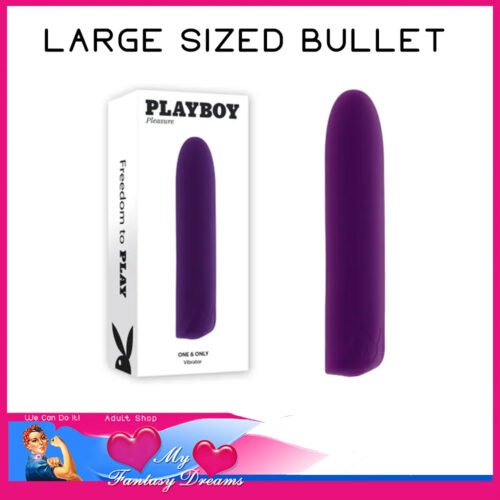 Playboy Pleasure | One & Only 12cm Long Flexi Usb Waterproof 10 Speeds Bullet Silicone Purple