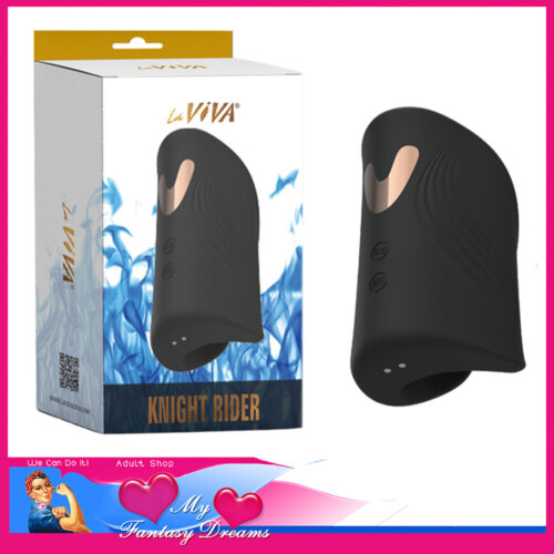 Laviva | Knight Rider 5 Tapping 5 Vibrating Speeds Silicone Around 3.5" x 1.5" Inner Silicone