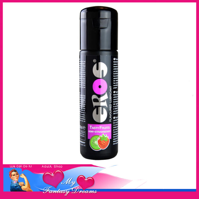 Eros - Tasty Fruits Kiwi Strawberry Scented Water Based Edible Lubricant 100ml