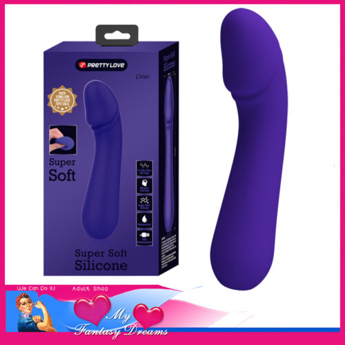 Pretty Love Cetus - Super Soft Silicone 12 Speeds Usb For Sensitive Vaginas 15cm x 3.8cm Purple