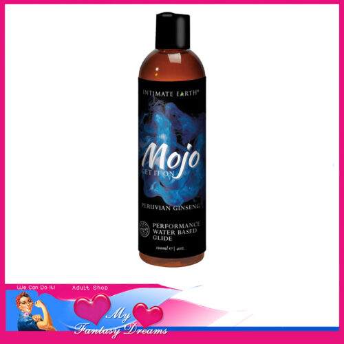 Mojo Get It On - Peruvian Ginseng Water Based Glycerin Free Lubricant 120ml Disc Cap
