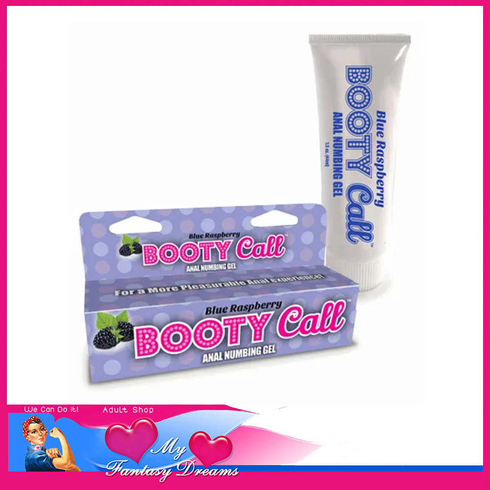 Booty Call | Anal Numbing 5% Gel 45ml Tube Blue Raspberry Flavoured