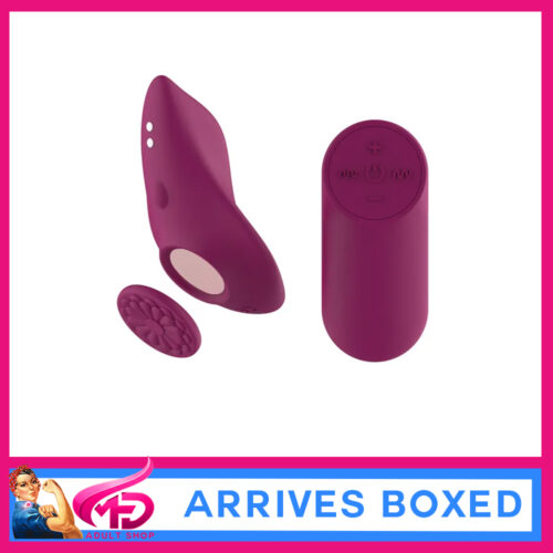 Passion Play Magnet Panty Vibe with Remote Stock Code: PP0081 Purple USB Rechargeable Panty Vibrator with Wireless Remote Control