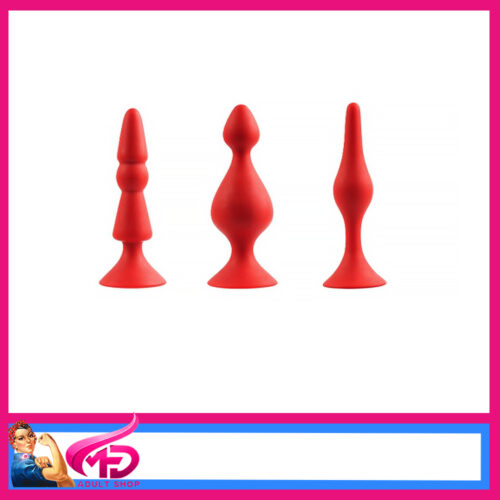 Back Up | Mini 3 Set anal Pliugs silicone 3"