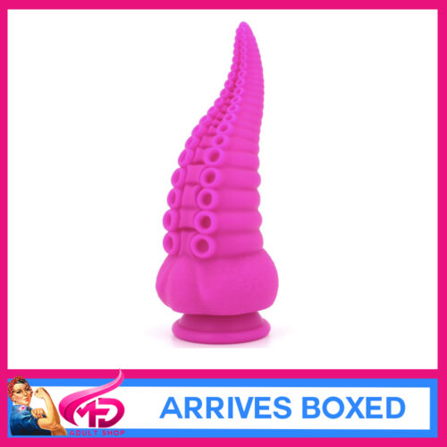 x men SUCKER PUNCH TENTACLE DILDO - 8" PURPLE
