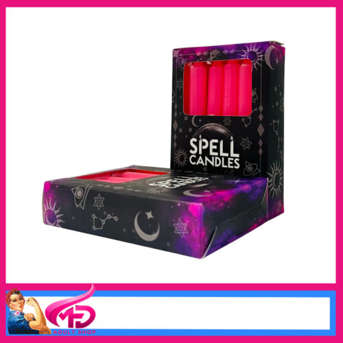 Spell Candles | 6 Mini 4" Candles Spell Casting For Love Paraffin Wax Red