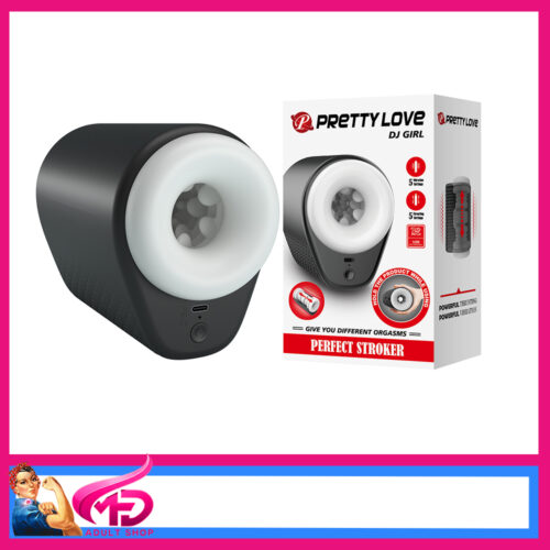 Pretty Love – DJ Girl “Laylee” Perfect Stroker Vibrating And Thrusting (Black) 15cm