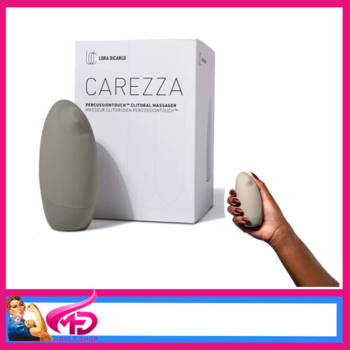 Lora DiCarlo CAREZZA Bio Mimicry Percussion Clitoris Drummer UNIQUE Portable Award Winning