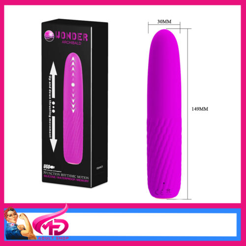 Wonder | Archibald Self Thrusting 5.9" Jumpy Rocking 7 Vibrator Memory function