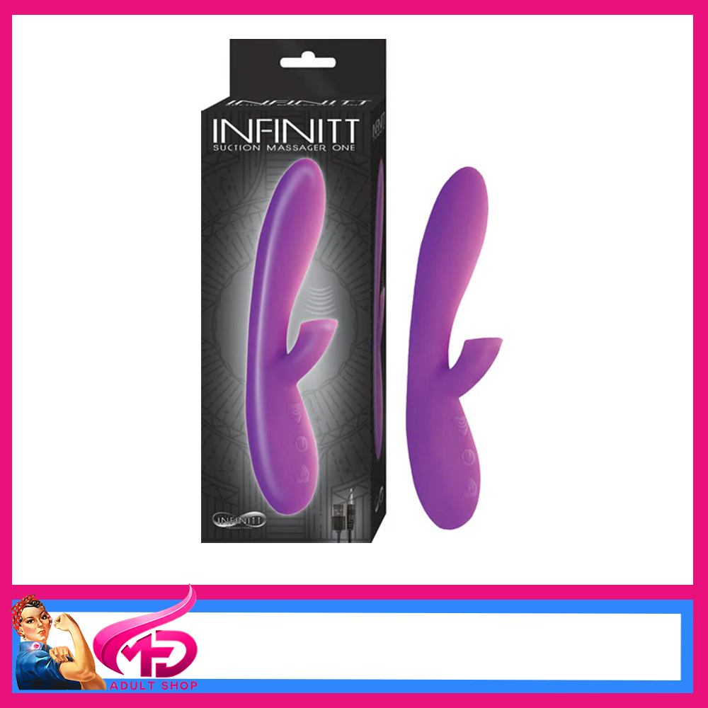 Infinitt Suction Massager Vibe One 12 Speeds Vacuum Clit sucker Rabbit