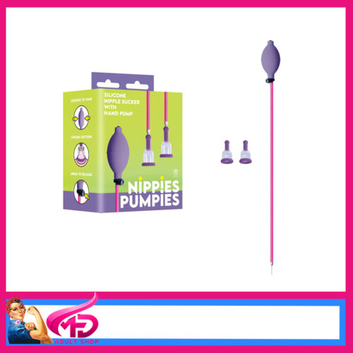 Nippies Pumpies | Nipple Hand Vacuum Pump Flexi Tube Quick Release