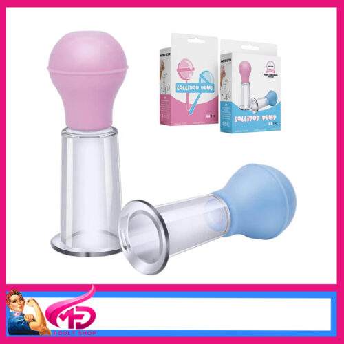 Lollipop | Nipple And Clitoris Suction Vacuum Pump 2 In Box Blood flow boost
