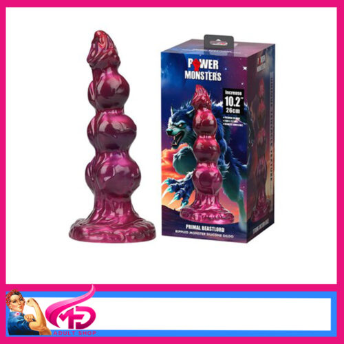 Power Monsters| Primal Beastlord 26cm x 6.9cm Anal Plug Silicone Dildo