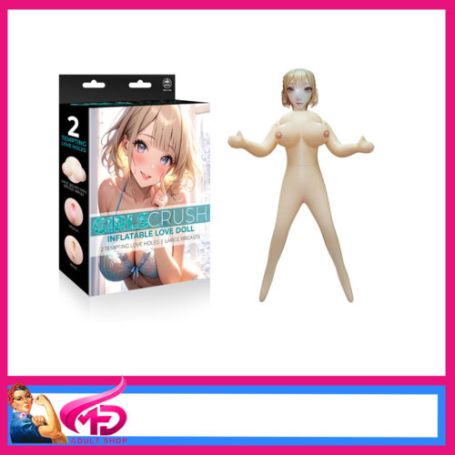 Girls Crush | 5’1/154cm 2 Hole Inflatable Anime Love Doll Standing Pose (Light Flesh)