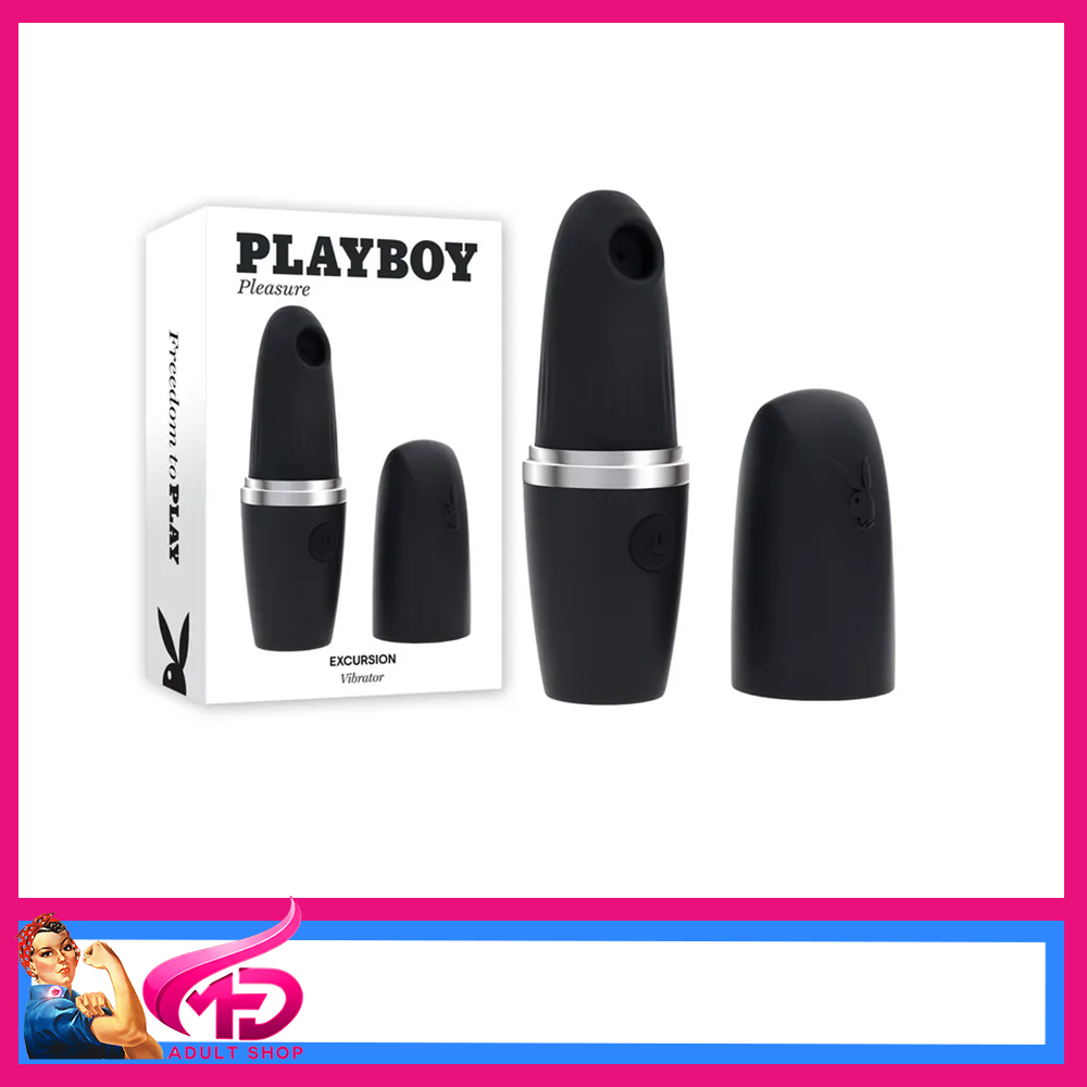 Playboy | Excursion Clitoris Auto Vacuum Pump 5 Modes 14cm Discreet Charge Case