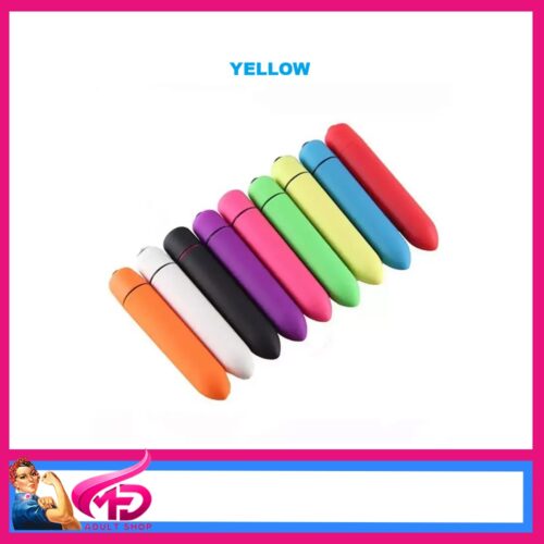 X-Cite | Vibrator Clitoris Hard Bullet 9.3cm 10 Speeds Battery Yellow