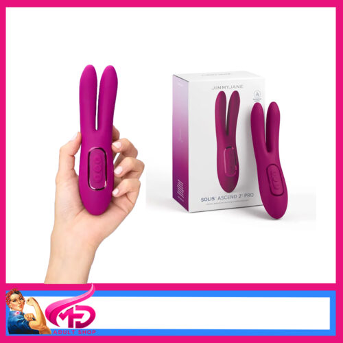 Jimmy Jane | Solis Ascend 2 Pro Waterproof 2 Motor Ears Clit 10 Vibrator Purple