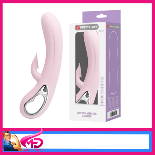 Pretty Love | Nicola 12 Speed Sucking Vacuum Action On Clit Rabbit Vibrator