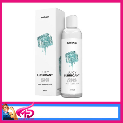 Satisfyer | Juicy Lubricant Thick Water Based Gel 300ml Disc Lid Cooling Menthol