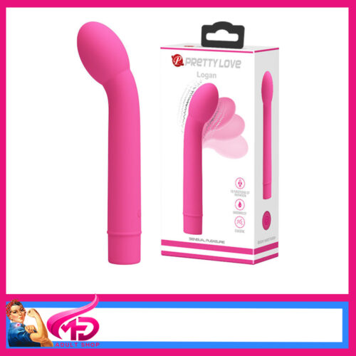 Pretty Love | logan 10 Speeds vibrator 16.6cm Battery Flex Head Pink