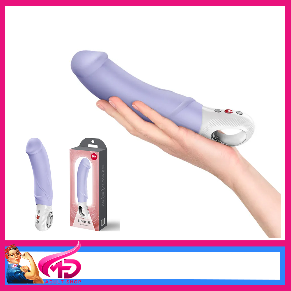 Fun Factory | Big Boss Penis Shaped 12 Levels Vibrator 22.9cm Usb-C Purple