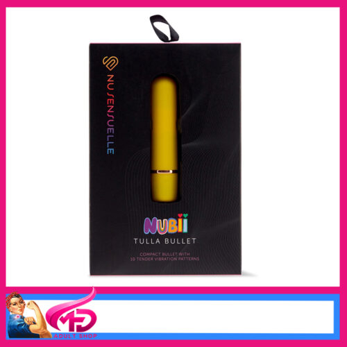 Nubii | Tulla Bullet Vibrator 10 speeds Hard 4" Long Usb Yellow