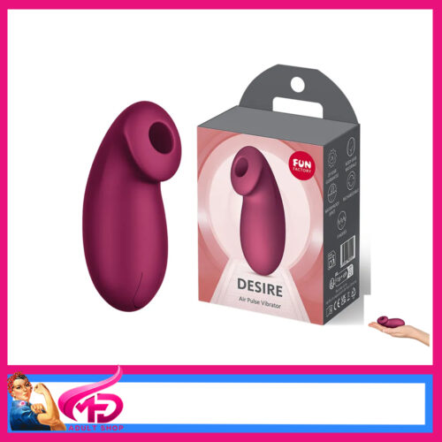Fun Factory | Desire Clitoris Air Pulse Suction Device For Women Usb- C Red Wine