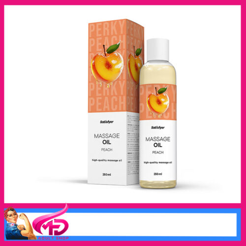 Satisfyer | Massage Oil All Over Body Scented Disc Lid 250ml Peach