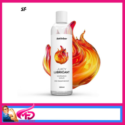 Satisfyer | Juicy Lubricant Thick Water Based Gel 300ml Disc Lid Warming Wave