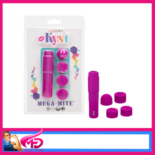 Calexotics | Kyst 5 Piece Mini Vibrator Usb Set 10 Speeds Travel Kit Purple