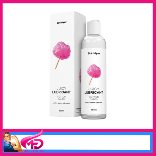 Satisfyer | Juicy Lubricant Thick Gel Water Based 300ml Disc Lid Cotton Candy