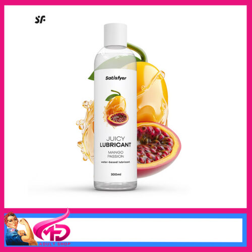 Satisfyer | Juicy Lubricant Thick Gel Water Based 300ml Disc Lid Mango Passionfruit
