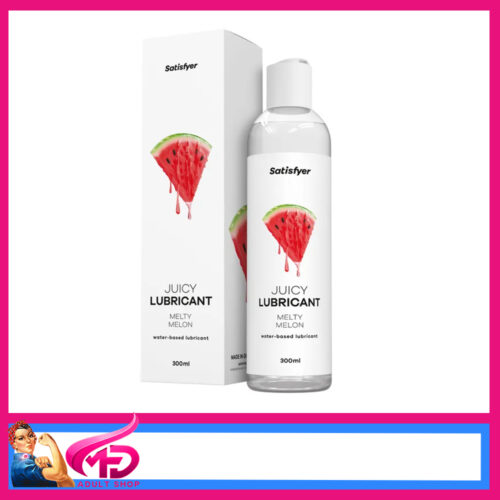 Satisfyer | Juicy Lubricant Thick Gel Water Based 300ml Disc Lid Melty Melon Watermelon