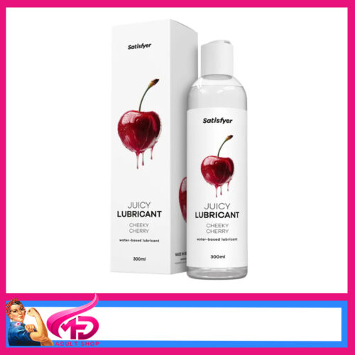Satisfyer | Juicy Lubricant Thick Gel Water Based 300ml Disc Lid Cherry