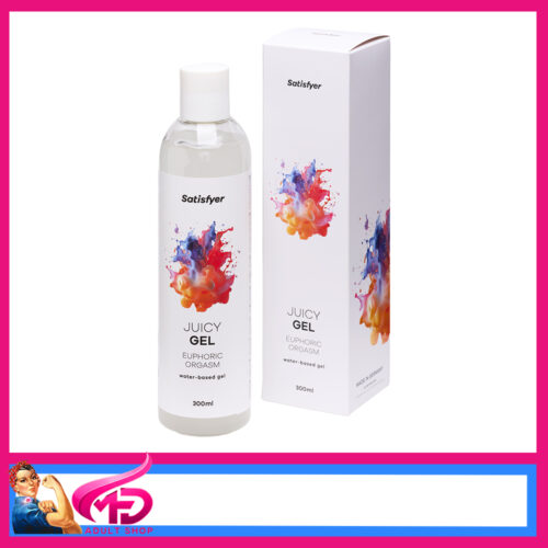 Satisfyer | Juicy Gel Water Based 300ml Disc Lid Warming Cooling Lubricant