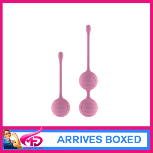 Passion Play Silicone Kegel Ball Set Pink Kegel Balls - Set of 2 Items